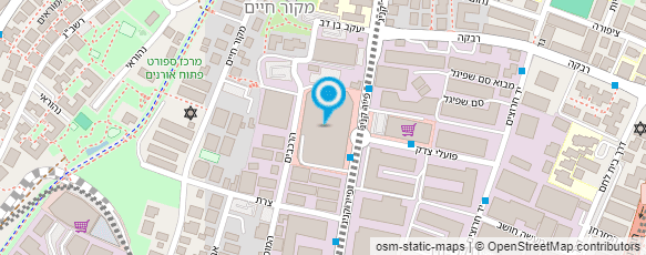 מפת הגעה אל מאפה נאמן