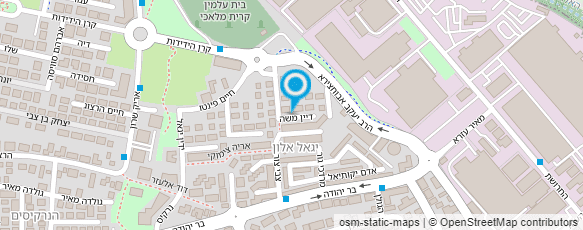 מפת הגעה אל גרר מנוף אושרי