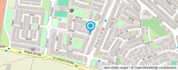 מפת הגעה אל סיון שפיר