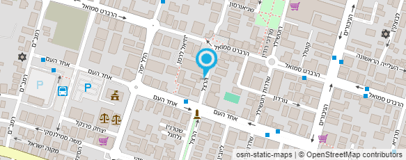 מפת הגעה אל בוני המרכז ושפלת החוף בע"מ