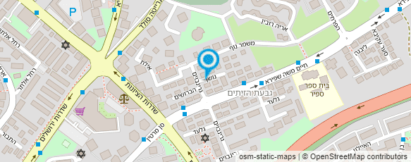 מפת הגעה אל משפחתון - העולם המופלא