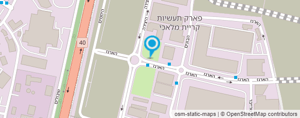 מפת הגעה אל הארגז - מפעל תחבורה