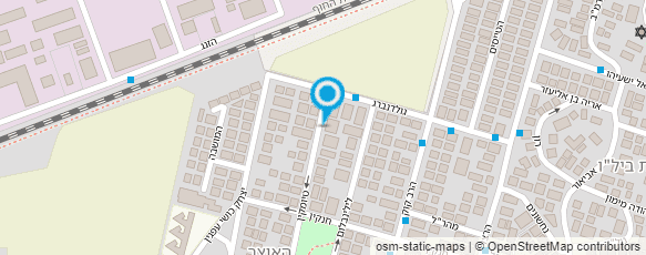 מפת הגעה אל ח. נסים מסחר במתכת