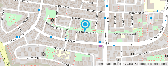 מפת הגעה אל ד"ר סנואני גדעון