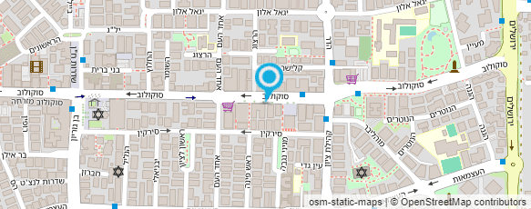 מפת הגעה אל המקום של חני מפת הגעה אל המקום של חני