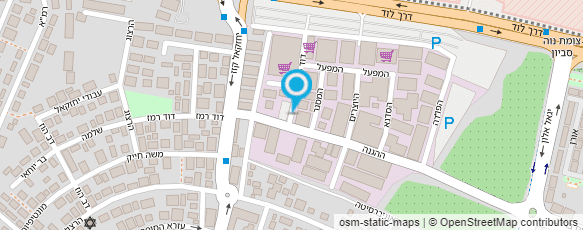 מפת הגעה אל מסגרית ירדן-דוד נפתלי