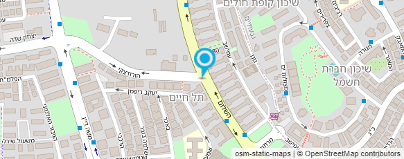 מפת הגעה אל אירית תחזוקה ועיצוב גינות