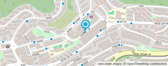 מפת הגעה אל ב.ד. גרייבר שרותי תיירות בע"מ