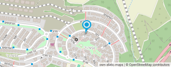 מפת הגעה אל בלויגרונד בן ציון מוהל