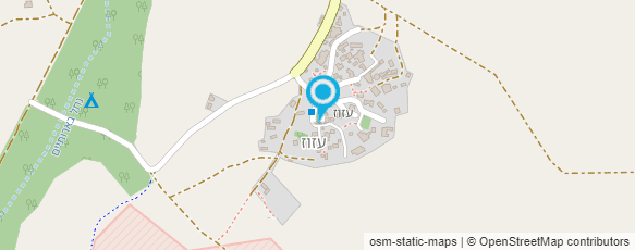 מפת הגעה אל צימר עזוז