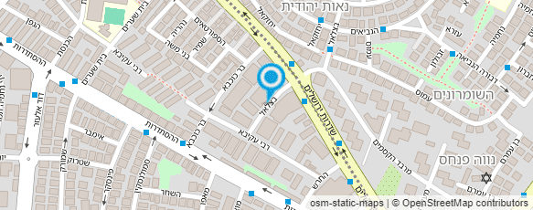 מפת הגעה אל יגאל חביב - סדנא לאומנות