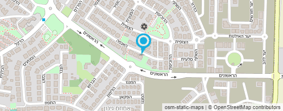 מפת הגעה אל שופרוני ראובן