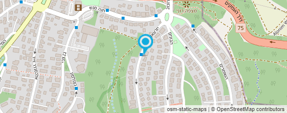 מפת הגעה אל קשת - תכנון נוף