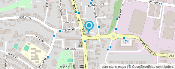 מפת הגעה אל פזגז ירושלים והנגב - אופקים