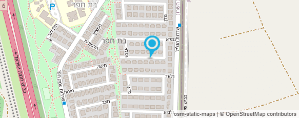 מפת הגעה אל חופית שוהם - סדנאות אפייה מפת הגעה אל חופית שוהם - סדנאות אפייה