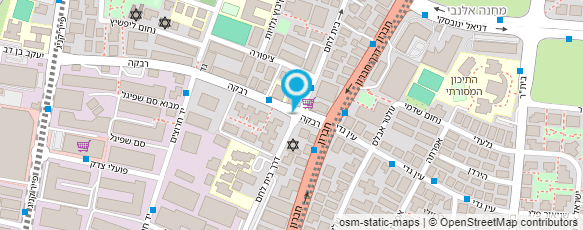 מפת הגעה אל מספרת יניב מלכה