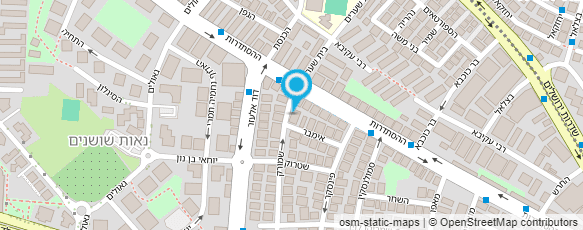 מפת הגעה אל עליסה בן-דוד- יעוץ ותכנון