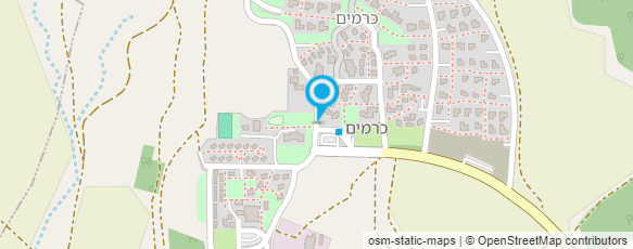 מפת הגעה אל פיינטבול כרמים מפת הגעה אל פיינטבול כרמים