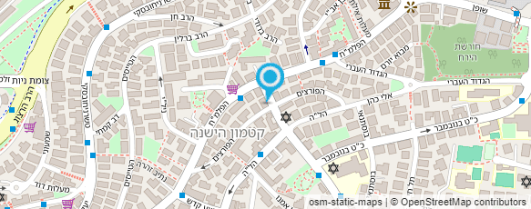 מפת הגעה אל לב סטרינקובסקי - בונה כינורות