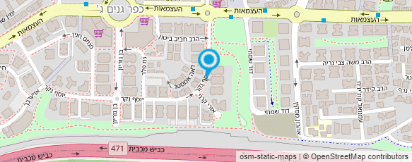 מפת הגעה אל ש. מיכון משרדי