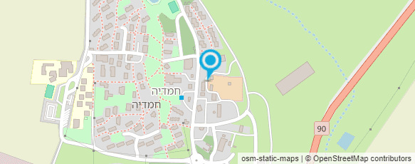 מפת הגעה אל רובין-דור חדוה מפת הגעה אל רובין-דור חדוה