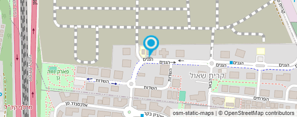 מפת הגעה אל מנדלבאום קייטרינג