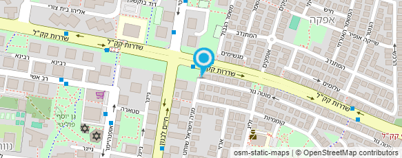 מפת הגעה אל ד"ר אריה נשר