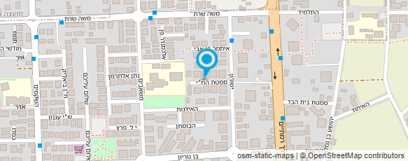 מפת הגעה אל חנן גבריאל רו"ח