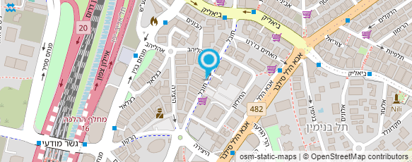 מפת הגעה אל רו"ח יניב דורון מפת הגעה אל רו"ח יניב דורון