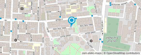 מפת הגעה אל הליקס - מרכז ללימוד אנגלית