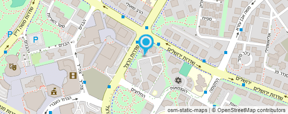 מפת הגעה אל ריקה זמיר-שירותי אלקטרוניקה