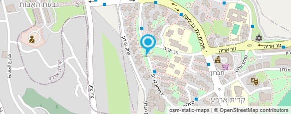 מפת הגעה אל א.ד. קרזן ושו"ת