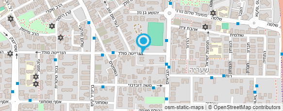 מפת הגעה אל לופדינסקי טלי- מאפרת מקצועית