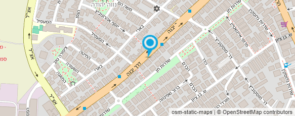 מפת הגעה אל ד"ר גולדמן אהרון-פסיכולוג קליני מומחה