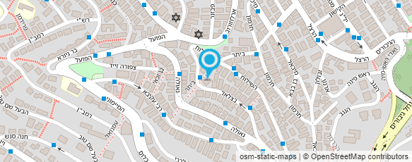 מפת הגעה אל תיכון בית יעקב חרדי לבנות