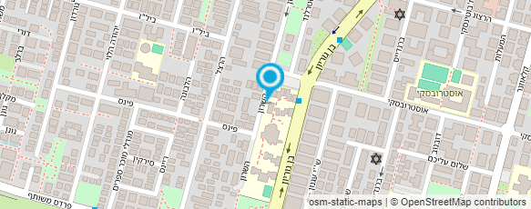 מפת הגעה אל מכללת בינה