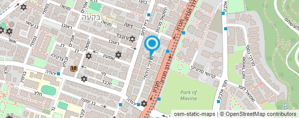 מפת הגעה אל גוטסמן תמי