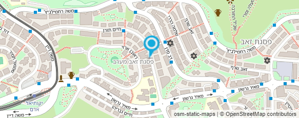 מפת הגעה אל אורי זקן - הריסות וחפירות