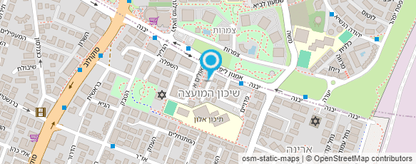 מפת הגעה אל מירב טל רונאל