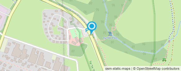 מפת הגעה אל בקתות בכרם זית