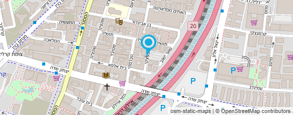 מפת הגעה אל א.ד. בן פרטס בע"מ