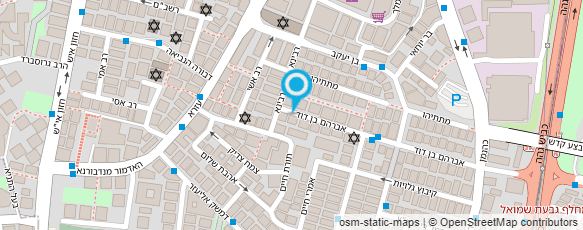 מפת הגעה אל המכון לספרי תורה