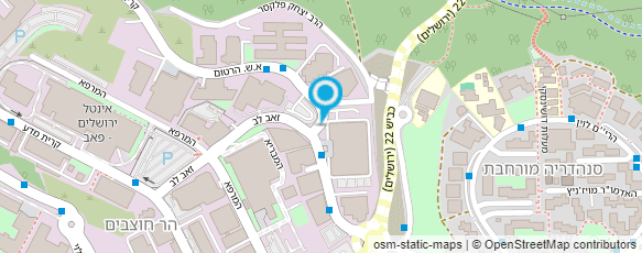 מפת הגעה אל פדה; פלדמן; גיז -  משרד עו"ד