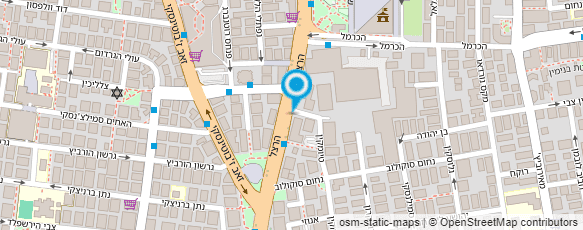 מפת הגעה אל מרכז הבשר שלי מאיר