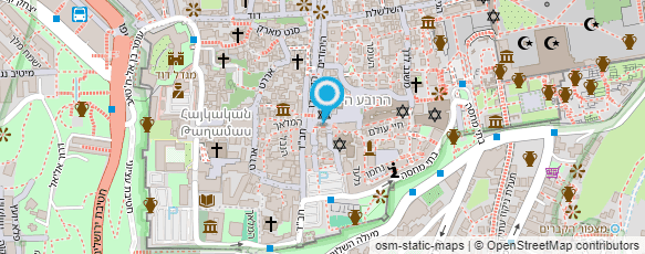 מפת הגעה אל ישיבת בית אל