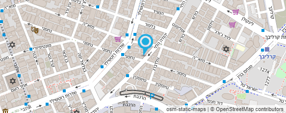 מפת הגעה אל עמירם חזן הדפסות