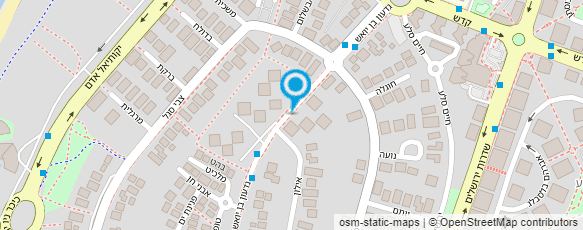 מפת הגעה אל בוגנים אלדד