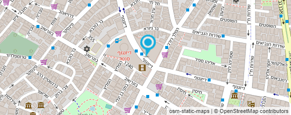 מפת הגעה אל קפה נטו