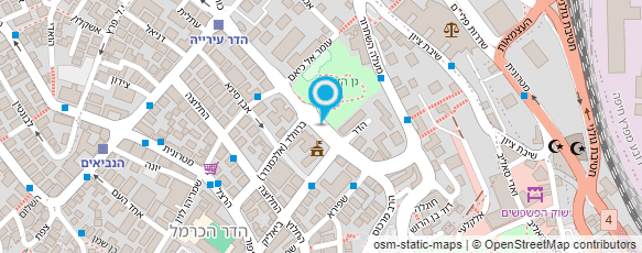 מפת הגעה אל האגודה לתרבות הדיור