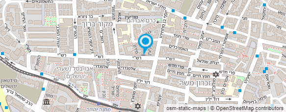 מפת הגעה אל נגריית פאלוך-ארונות קודש